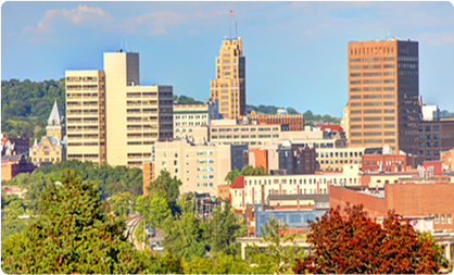Syracuse skyline